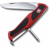 Нож перочинный Victorinox RangerGrip, сталь X50CrMoV15, рукоять нейлон, красно-чёрный купить в Чите