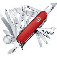 Нож перочинный Victorinox SwissChamp, сталь X55CrMo14, рукоять Cellidor®, красный купить в Чите