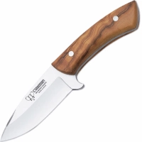 Нож с фиксированным клинком Cudeman Cuchillo Desollador, сталь 440 Stainless Steel, рукоять оливковое дерево купить в Чите