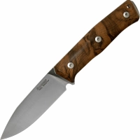 Нож с фиксированным клинком LionSteel B35, сталь Sleipner, рукоять ореховое дерево купить в Чите