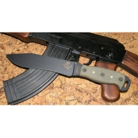 Нож с фиксированным клинком Ontario «NS-7 black micarta» купить в Чите