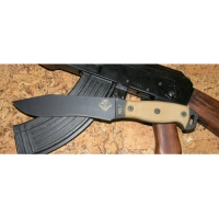 Нож с фиксированным клинком Ontario «NS-7 tan micarta» купить в Чите