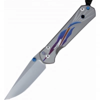 Нож складной Chris Reeve Large Sebenza 21  L21UNIQUE O, сталь CPM S35VN, рукоять титан купить в Чите