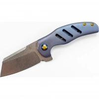 Складной нож Kizer C01E Blue, сталь CPM-S35VN, рукоять титан купить в Чите