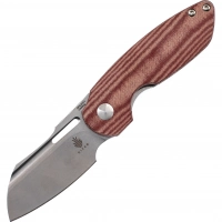 Складной нож Kizer October, сталь CPM 20CV, рукоять Red Micarta купить в Чите