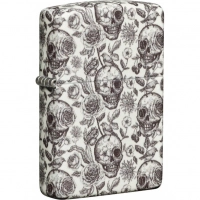 Зажигалка Skeleton Glow in the Dark Green ZIPPO купить в Чите