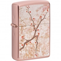 Зажигалка ZIPPO Eastern с покрытием High Polish Rose Gold, розовое золото купить в Чите