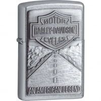 Зажигалка ZIPPO Harley-Davidson® Легенда, с покрытием Street Chrome™ купить в Чите