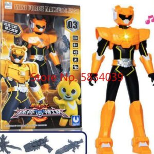 Korea Mini Force Transformation Toys Electric Warrior Deformed Robot Action Figure Weapon Boy Toy Children Souvenir Gift 22